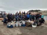 Nautilus Project celebrate their 100th Gibraltar Beach Clean with 460kg of waste collected 